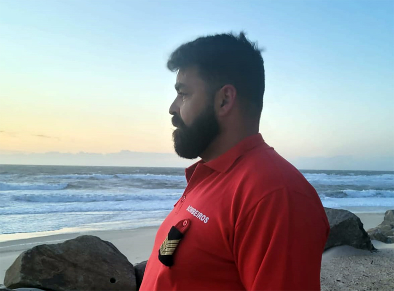 Bombeiro evitou uma tragédia na praia do Furadouro