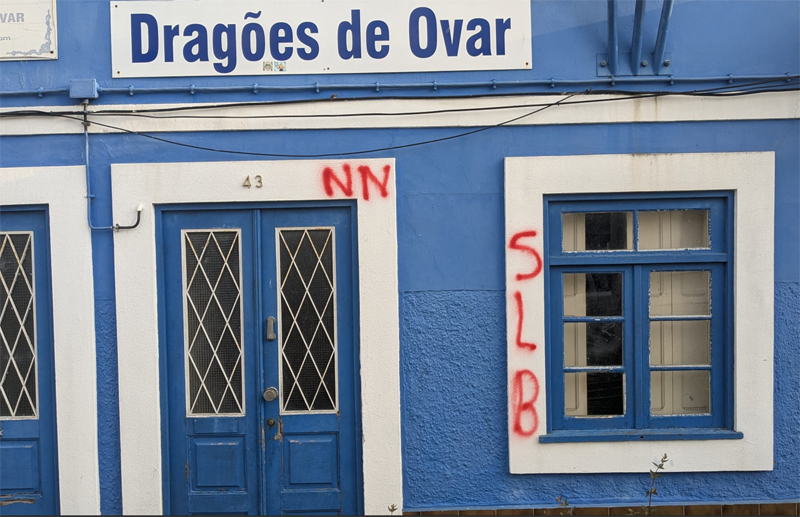 Casa do Núcleo do FC Porto vandalizada