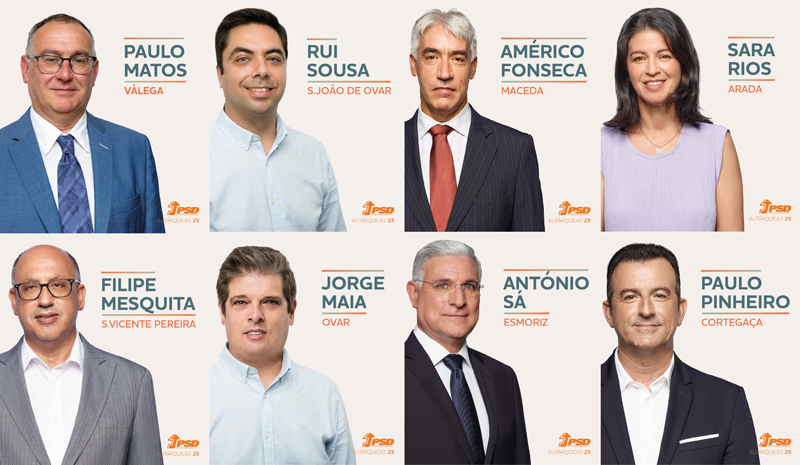 PSD de Ovar apresentou os candidatos à presidência das oito freguesias do nosso concelho PSD de Ovar apresentou os candidatos à presidência das oito freguesias do nosso concelho